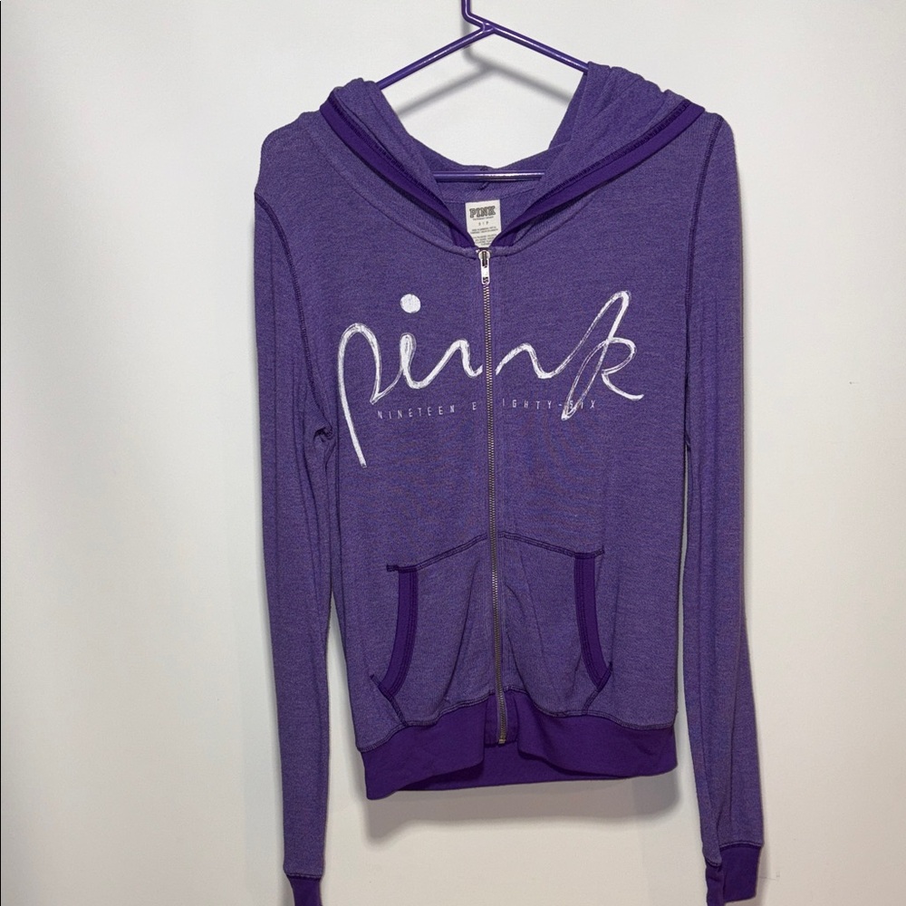 PINK Victoria's Secret Purple Hoodie